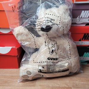 Gund Cream Plush Bear New
